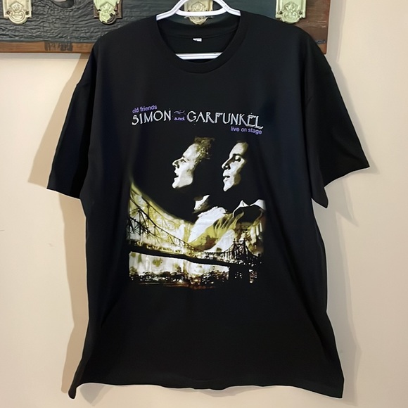 Simon and Garfunkel Old Friends 2009 Concert T-Shirt - Picture 7 of 10